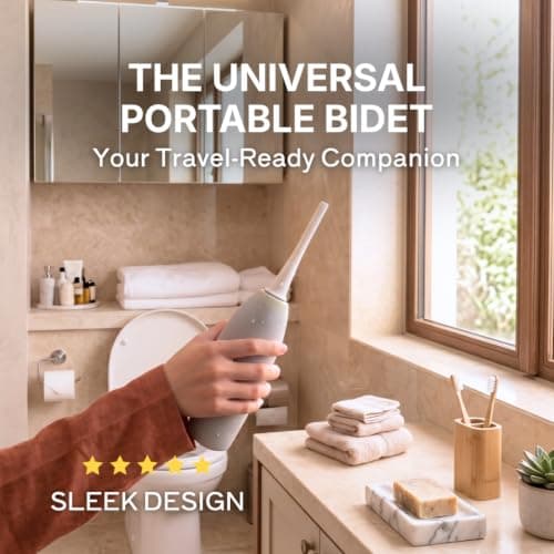 BIDOO Universal Portable Bidet Bottle with Soft Silicone Nozzle, Leak-Proof Cap & Nylon Pouch – Compact Reusable Hygiene Hand Bidet for Travel, Elder Ease, New Moms & Pre/Post-Intimacy - Aqua — view 2