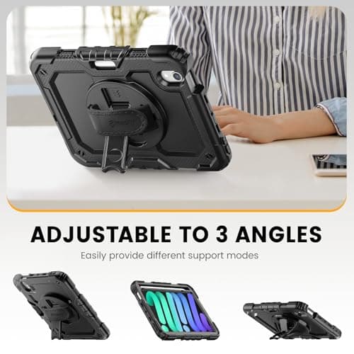 Timecity for iPad Mini (A17 Pro) 7/6 Case 8.3 inch 2024/2021 — view 5