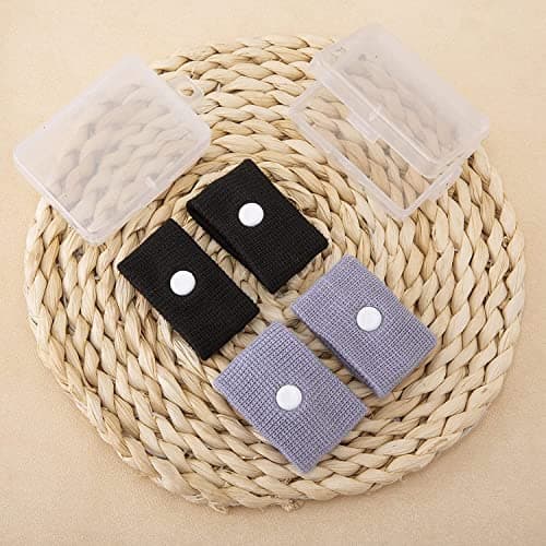 Travel Sickness Bands,2 Pairs Motion Sickness Wristbands for Kids and Adults-Motion Sickness Bands-Anti Nausea Wristbands-Nausea Bands for Morning Car Travel Sea Sickness — view 6