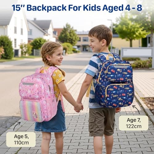 Bagseri Kids Backpack for Boys - 15L School Bag for Kids 4-8 Years — view 2