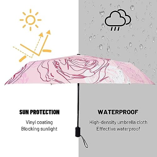 SY COMPACT Travel Umbrella Windproof Automatic Unbreakable UV Protection — view 4