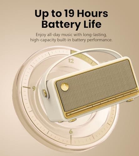 Edifier MP330 Portable Bluetooth Speaker with Hi-Res Audio, 40W RMS, Ivory — view 5