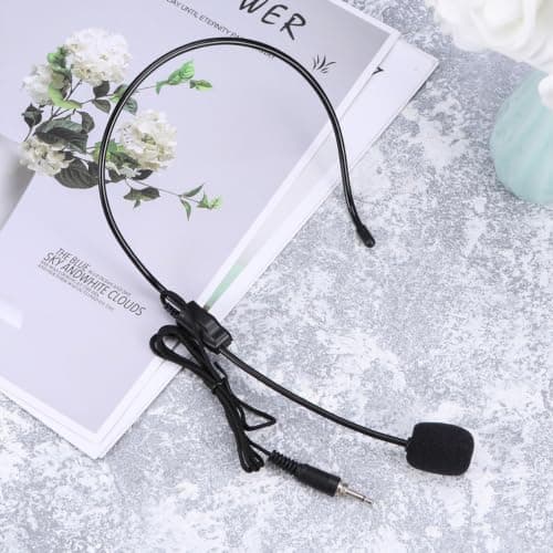 Headset Microphone Black 3.5mm Plug for Teachers Back to School — view 6