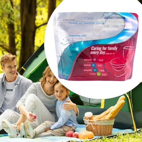 Portable Toilet Gel 30pcs Super Absorbent Powder Travel Commode Accessories — view 3