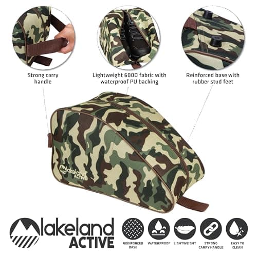 Lakeland Active Mosedale Waterproof Walking Boot Bag - Camo — view 2