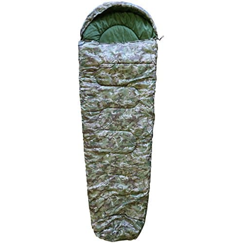 Kombat UK Unisex Outdoor Military Sleeping Bag available in Btp (British Terrain Pattern) - One Size — view 3