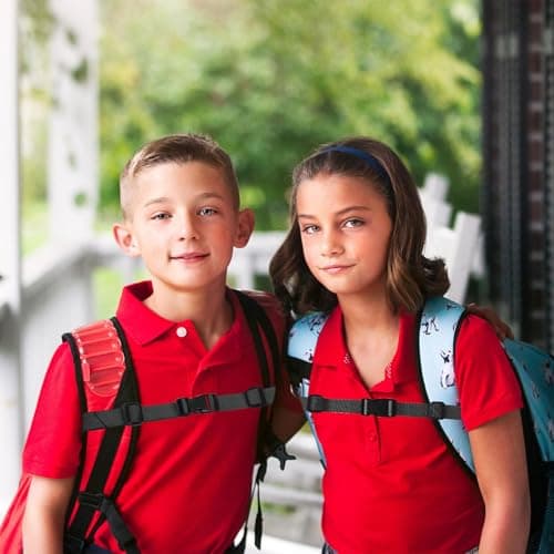 AZWOOD Adjustable Chest Strap for Backpacks, 2 Pieces Sternum Straps Replacement, Durable Quick-Release Buckles, Universal Fit for Hiking, Running, Traveling, Outdoor Sports, School Bags — view 5