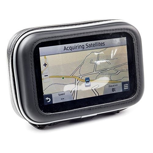 Motorcycle Handlebar Bike Mount Holder With Waterproof Case For Garmin Nuvi 2595LMT 2585TV 2545LMT 2545 2515LT 2515 2595LM GPS Sat Nav — view 3