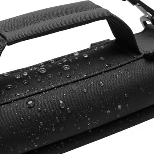 Golf Club Bag Mini Lightweight Foldable for Men Women Kids Driving Range Course Practice Durable Shoulder Strap Golf Carry Bag Pencil Travel Bag with Pocket Black — view 3