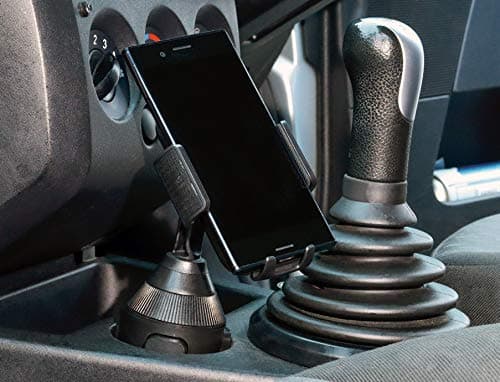 Streetwize - Cup Holder Mount Phone Holder - Fits smartphones which have a width of between 55 to 95mm — view 2