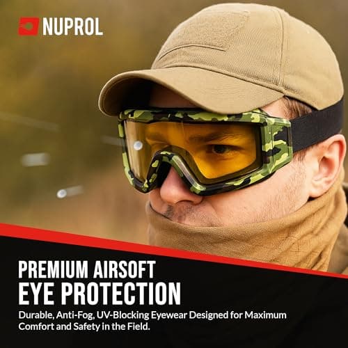 Nuprol Essentials - Mesh Goggles - Large (Camo) — view 2