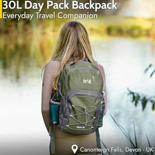 Trail Aspen Day Pack Backpack, 30L, Green — view 2