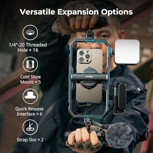 SMALLRIG All-in-One Quick Release Phone Video Rig Kit Pro - 4704 — view 5