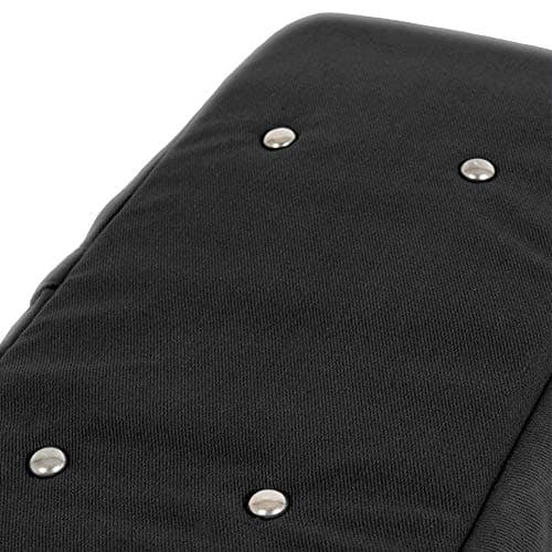 Yoga Studio Yoga Kit Bag | YKK Full Zipp Fastening Carrier Equipment Bag | Cotton Yoga & Pilates Unisex Mat Bag with Storage Pocket Compartments for Mats & Accessories | Fits Most Mat Sizes - Black — view 4