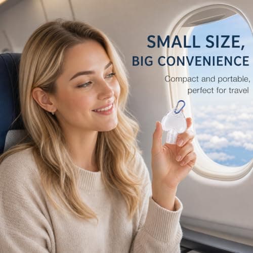 5 Pcs Hand Sanitiser with Clip, Travel Size Sanitizer with Secure Clip — view 6