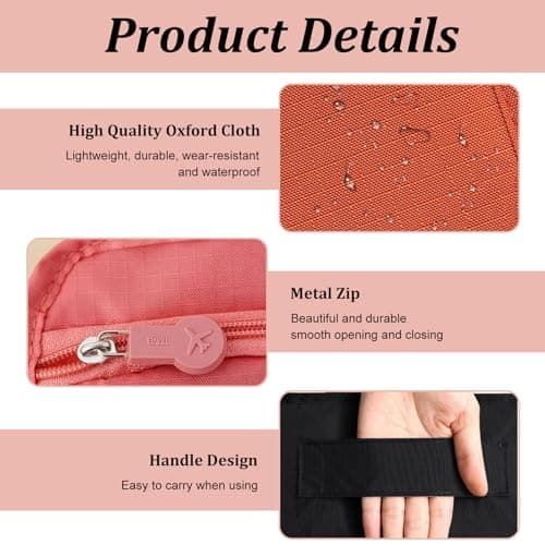 Shoe Bags for Travel, 6Pcs Shoe Bags for Storage, Foldable Portable Travel Shoe Bag, Waterproof Dustproof Boot Bag with Handle, Shoes Storage Bags for Men or Women Daily Use — view 3