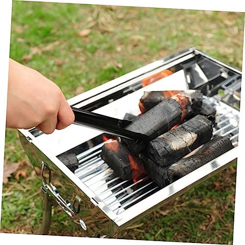 Charcoal Tongs for Outdoor Picnic and BBQ Grill Iron Multitool — view 5