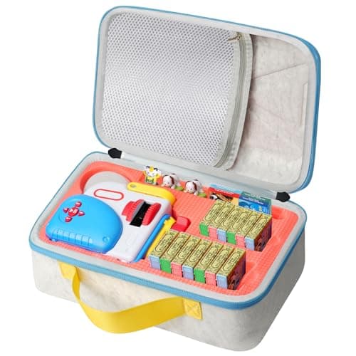 sarlar Detachable Bag Compatible with Little Tikes Story Dream Machine Books Starter Set,Kids Toys Storage Case for Little Tikes for Storybook, Audio Play, Character,with Handle and Shoulder Strap