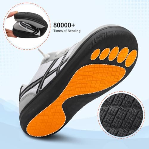 JOINFREE Women's Barefoot Walking Shoes Wide Fit Slip On Trainers — view 6