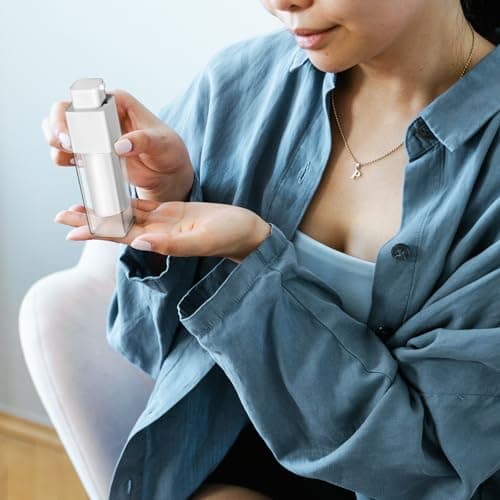 Airless Pump Bottle 30ml Refillable as Pp 2 Pack White — view 6