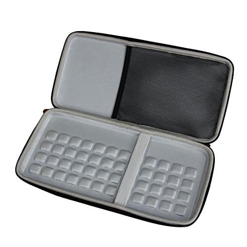 Hermitshell Travel EVA Protective Case Carrying Pouch Cover Bag Compact size for Logitech K810 920-004292 K811 920-004161 Bluetooth Multi-Device Keyboard iPad/Tablet/Samsung Galaxy Tab/Fire HD/Apple iPad Mini Air Pro/Microsoft Surface — view 2