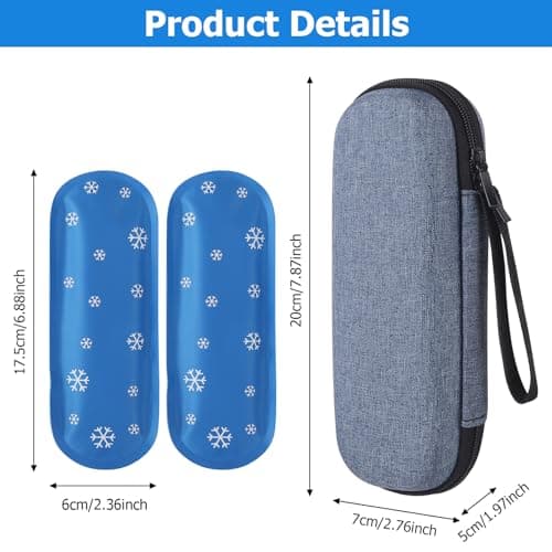 Insulin Cooler Travel Case with 2 Ice Packs, Insulin Pen Case — view 2