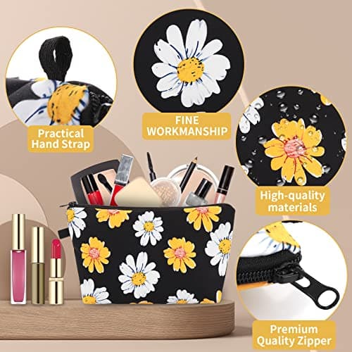 Mini Makeup Bag Portable Toiletries Make Up Cosmetic Beauty Case Purse — view 3