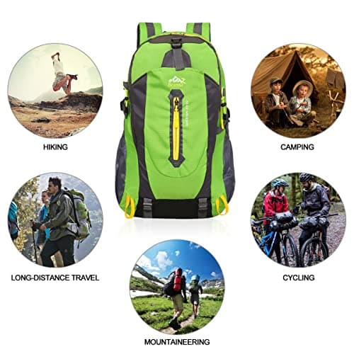 Besrina 40L Lightweight Hiking Backpack, Waterproof Rucksack for Men Women — view 6
