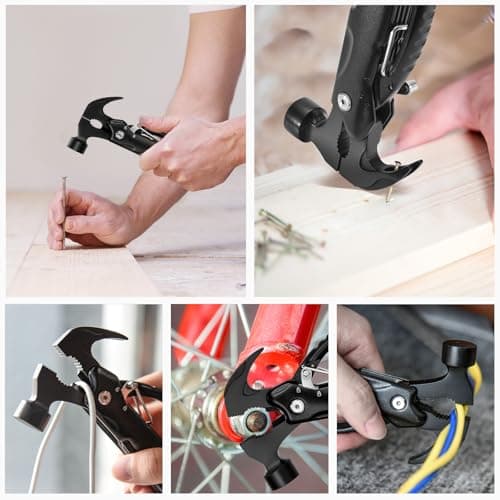 Hinshark Gifts for Men Him Dad, 12 in 1 Multi Tool Camping Accessories — view 4