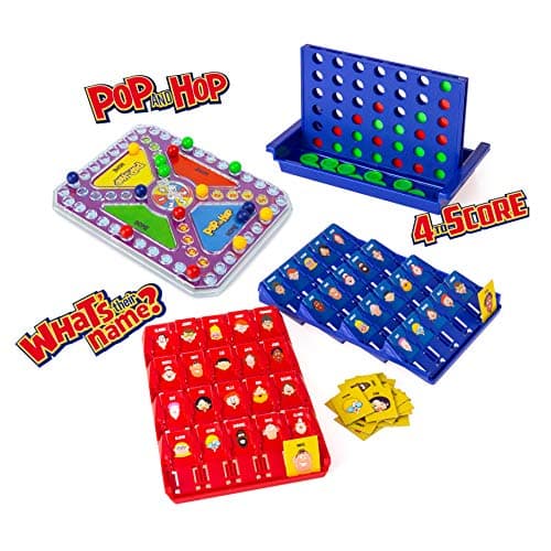 abeec 3 in 1 Travel Games - Board Games For Kids - Pop And Hop, Four To Score And What’s Their Name – Pocket Games - Holiday Essentials — view 2