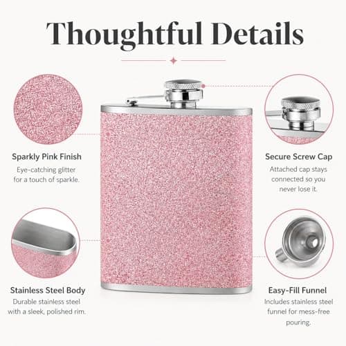3 PCS Alcohol Flask for Barbecuing Camping Hiking Biking Parties — view 3