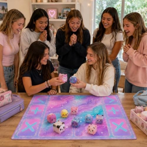 Kids' Squishy Toy Trading Mat | Fidget Spinner Trading Board | Squishies and Sensory Toys | Playtime Activities | Kids' Trading Mat — view 6