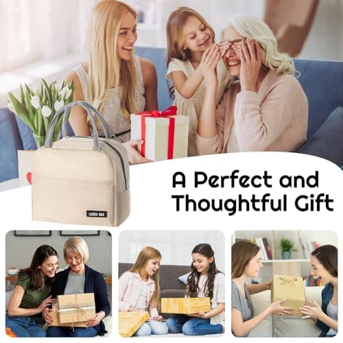 YUDANSI Insulated Lunch Bags for Women Men Kids, Small Cooler Bags for Work — view 6