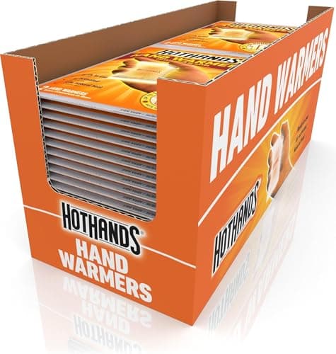 HotHands HH2-AMZ Hand Warmers - Long Lasting Safe Natural Odorless Air Activated Warmers - Up to 10 Hours of Heat - 40 Pair