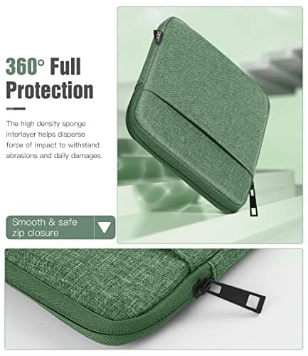 TiMOVO 6-7 Inch Sleeve Case for eReader, Bodhi Green — view 4