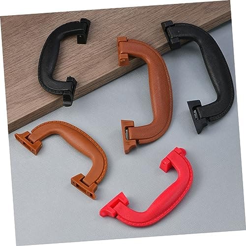 ABOOFAN Luggage Replacement Handles and Easy Installation Plastic 6pcs Black with Foldable Design Suitcase Grip Handles for Travel Bags and DIY Repairs — view 5
