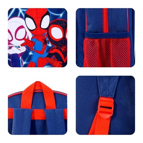 Spidey and His Amazing Friends Kids Backpack, Lightweight School Travel Bag — view 6