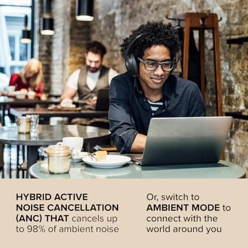 CREATIVE Zen Hybrid 2 Bluetooth Headphones (Cream) — view 3