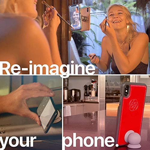 Dreem Sphere Premium Magnetic Mount for Phone, Camera, GPS; Strong Magnets Great for Car, Kitchen, Office, Workshop - Cream — view 3