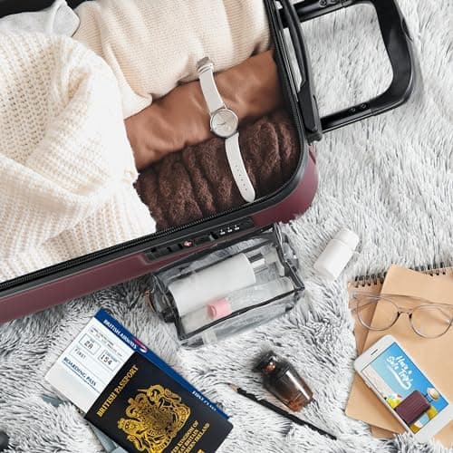 Flight Knight Premium Carry On Small Travel Suitcase - 8 Spinner Wheels - Built-in TSA Combination Lock - Lightweight ABS Hard Shell - Highly Durable - Approved for Over 100 Airlines — view 6