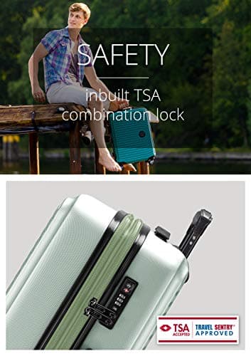 Hauptstadtkoffer MITTE - Hand Luggage, Cabin Trolley with Extension, TSA, 4 Double Spinner, 55 cm, 55 L, Mint — view 6