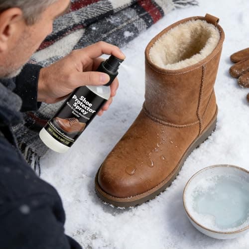 Shoe Protector Spray 100ml Waterproof Footwear Protectant Agent — view 2