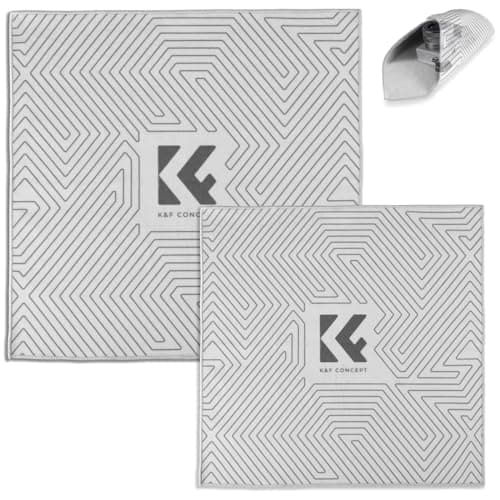 K&F CONCEPT Lens Camera Protective Wrap,(2pack,13.7" x 13.7"+17.7" x 17.7")