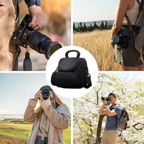 DSLR Camera Bag – Protective Photography Carry Case | SLR Cameras Case | DSLR Camera Single Bag for Outdoor Travel Vlogging Daily Photography Storage Studio Work Use — view 4