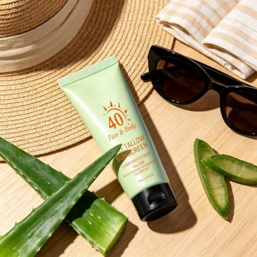 Organic Sunscreen SPF 40 Natural Lightweight 2.47 Oz — view 6