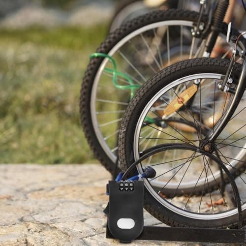 Portable Ski Board Cable Lock Password Security for Travel — view 5