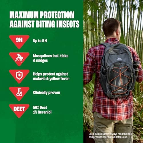 Jungle Formula Maximum 50% DEET Insect Repellent, 6 x 125ml Aerosols — view 3