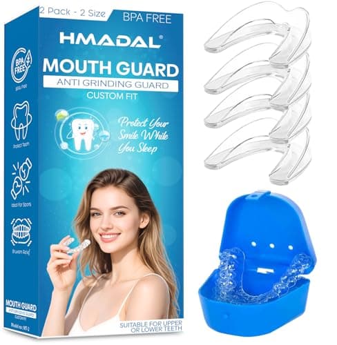 Mouth Guard for Teeth Grinding and Clenching [Pack of 4]