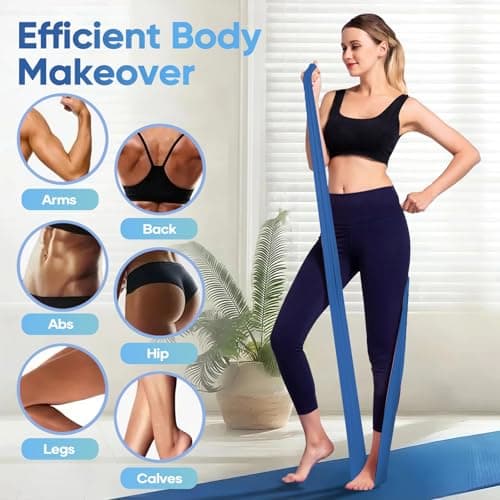 Fokky Resistance Bands 2M, Exercise Band with 4 Resistance Levels — view 4