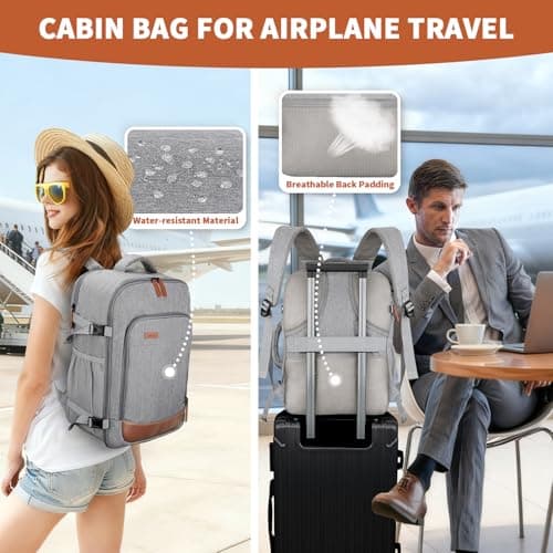 ZOMFELT for New Ryanair Cabin Bags 40x30x20 Underseat, 24L Travel Backpack — view 6